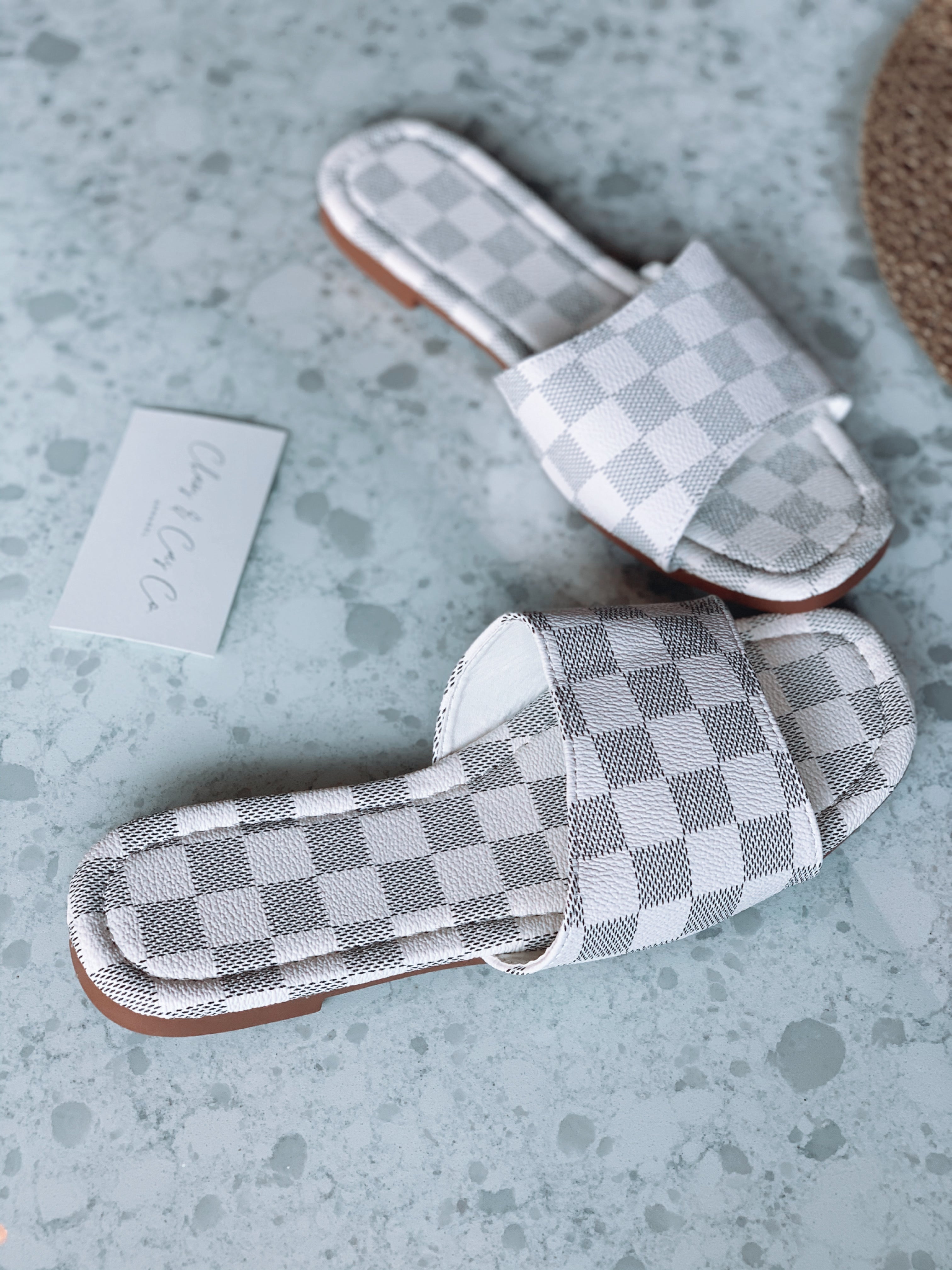 Checker Sandals Chaos Cas Co